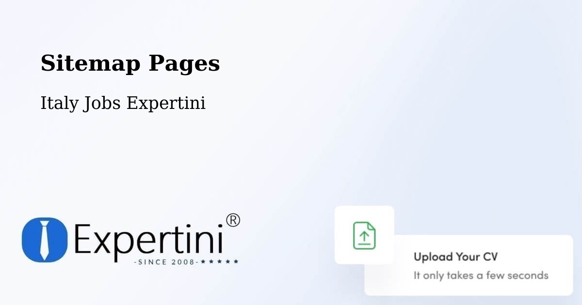 Sitemap Pages - Teramo - Italy Jobs Expertini